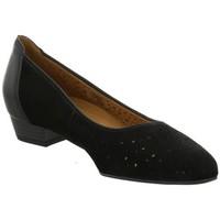 ara savannah womens court shoes in black