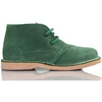 Arantxa ARANCHA pisacacas safari unisex leather boot women\'s Shoes (High-top Trainers) in green