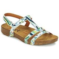 art i breathe womens sandals in blue