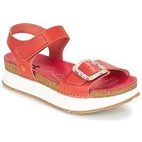 art mykonos womens sandals in red