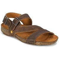 art i breathe womens sandals in brown