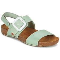 art i breathe womens sandals in green