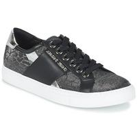 armani jeans gaskato womens shoes trainers in black