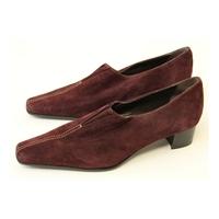 Artigiano maroon suede ladies\' shoes size 38 (UK 5) Artigiano - Red