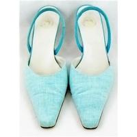 Artigiano light blue sling backs Size 5