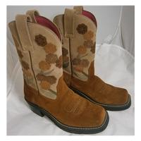 Ariat Brown Suede Boots - 5 - Suede Boots by Ariat Size: 5 - Brown - Boots