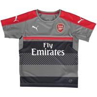 Arsenal Training Jersey - Kids - Grey-Red, Grey