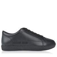 ARMANI JEANS Perforated Low Top Trainers