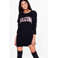 Arizona Sweater Dress - black