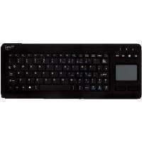 arctic ultra slim usb wireless keyboard with multi touch pad black