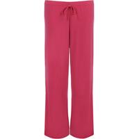 aria flared basic wide leg palazzo pants cerise