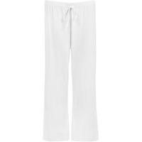 Aria Flared Basic Wide Leg Palazzo Pants - White