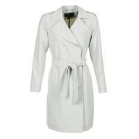 Armani jeans HAVANOMA women\'s Trench Coat in white