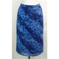 Artigiano blue lined skirt Size 22