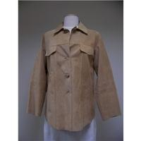 Artigiano, Cream, Suede, Jacket, 14 Artigiano - Size: 14 - Beige - Jacket