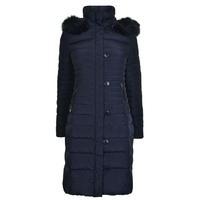 ARMANI JEANS Long Quilted Coat