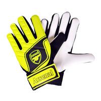 Arsenal Fc Unisex Goalie Goalkeeper Gloves, Yellow, Youth