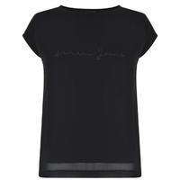 ARMANI JEANS Logo Print Top