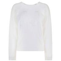 ARMANI JEANS Embellished Logo Sweatshirt