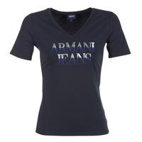 Armani jeans JAGONA women\'s T shirt in blue