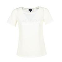 Armani jeans KAJOLA women\'s T shirt in white