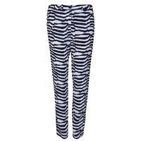 armani jeans zebra print straight trousers