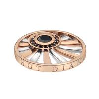Art Deco Dawn Silver & Rose Gold Plated Coin - 25 mm