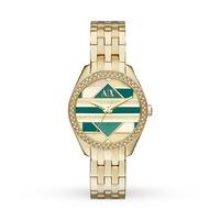 Armani Exchange Gold Ladies Watch