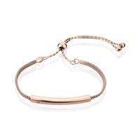 Argento Rose Gold Pull Friendship Bracelet