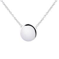 Argento Plain Circle Necklace