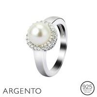 argento outlet heritage pearl ring