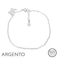 Argento Butterfly Anklet