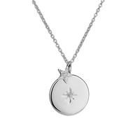 Argento Treasured Silver Guiding Star Necklace