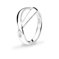 Argento Abstract Infinity Ring