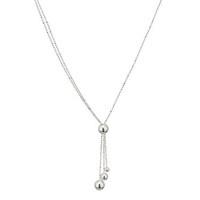 Argento Silver Necklace with Beads