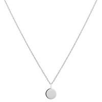 Argento Round Plate Necklace