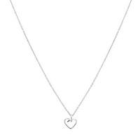 Argento Open Knotted Heart Necklace