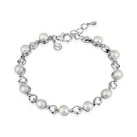 Argento Pearl Link Bracelet