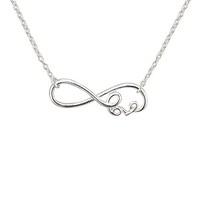 Argento Silver Infinity Love Necklace
