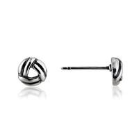 Argento Triangle Knot Earrings