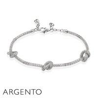 argento knotted bracelet