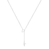 Argento Cloud and Bird Necklace