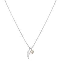 Argento Pearl Wing Necklace