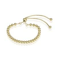 Argento Gold Beaded Pull Friendship Bracelet