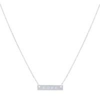 Argento Love Transcript Necklace