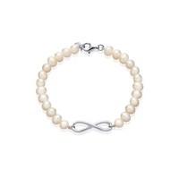 Argento Infinity Pearl Bracelet