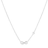 argento infinite romance forever necklace