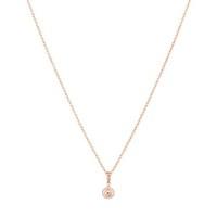 argento rose gold pearl necklace