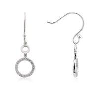 Argento Sparkling Circles Earrings