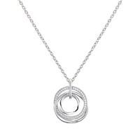 Argento Intertwined Circles Necklace